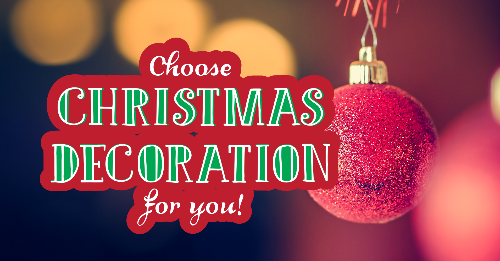 Choose Christmas Decoration For You!  Quiz  Quizony.com