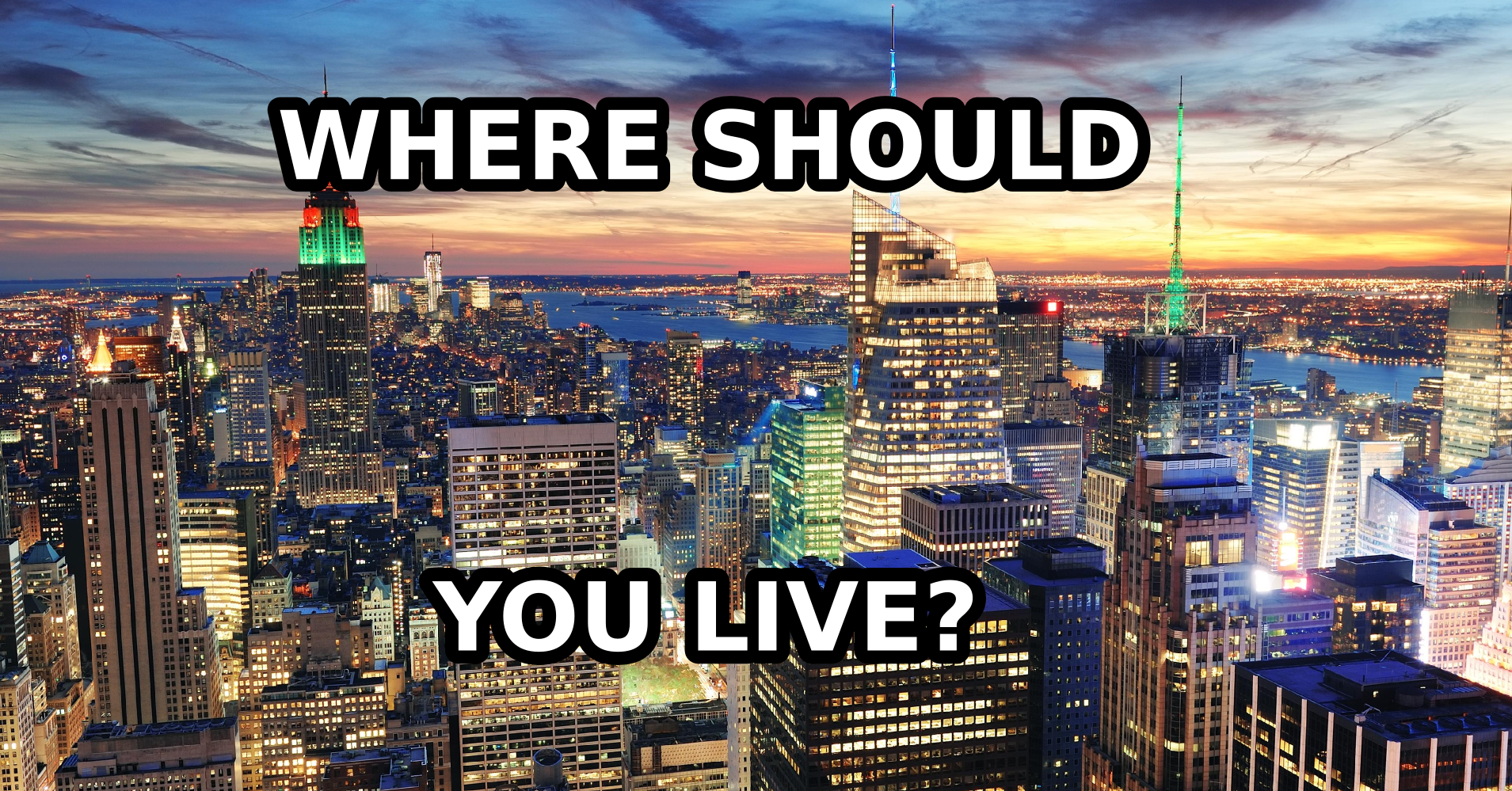 Which City Should You Live In? - Quiz - Quizony.com