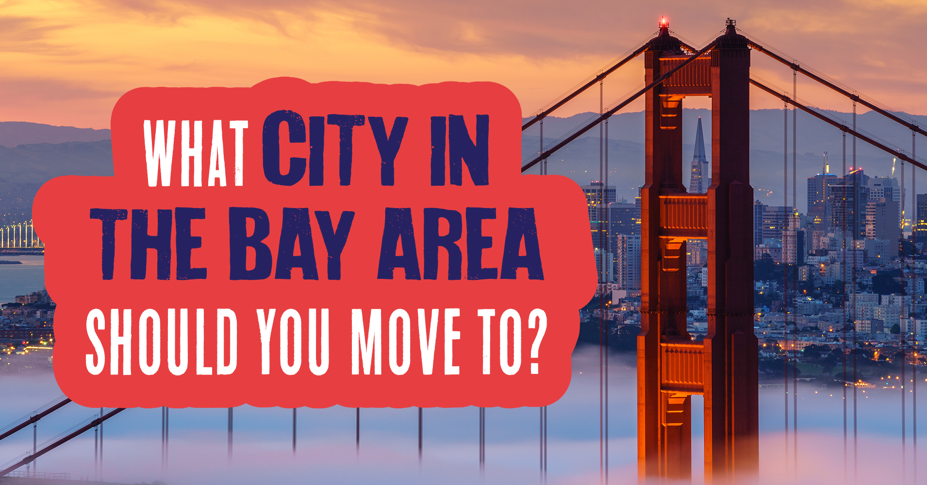 What City In The Bay Area Should You Move To? Question 5 - Which time