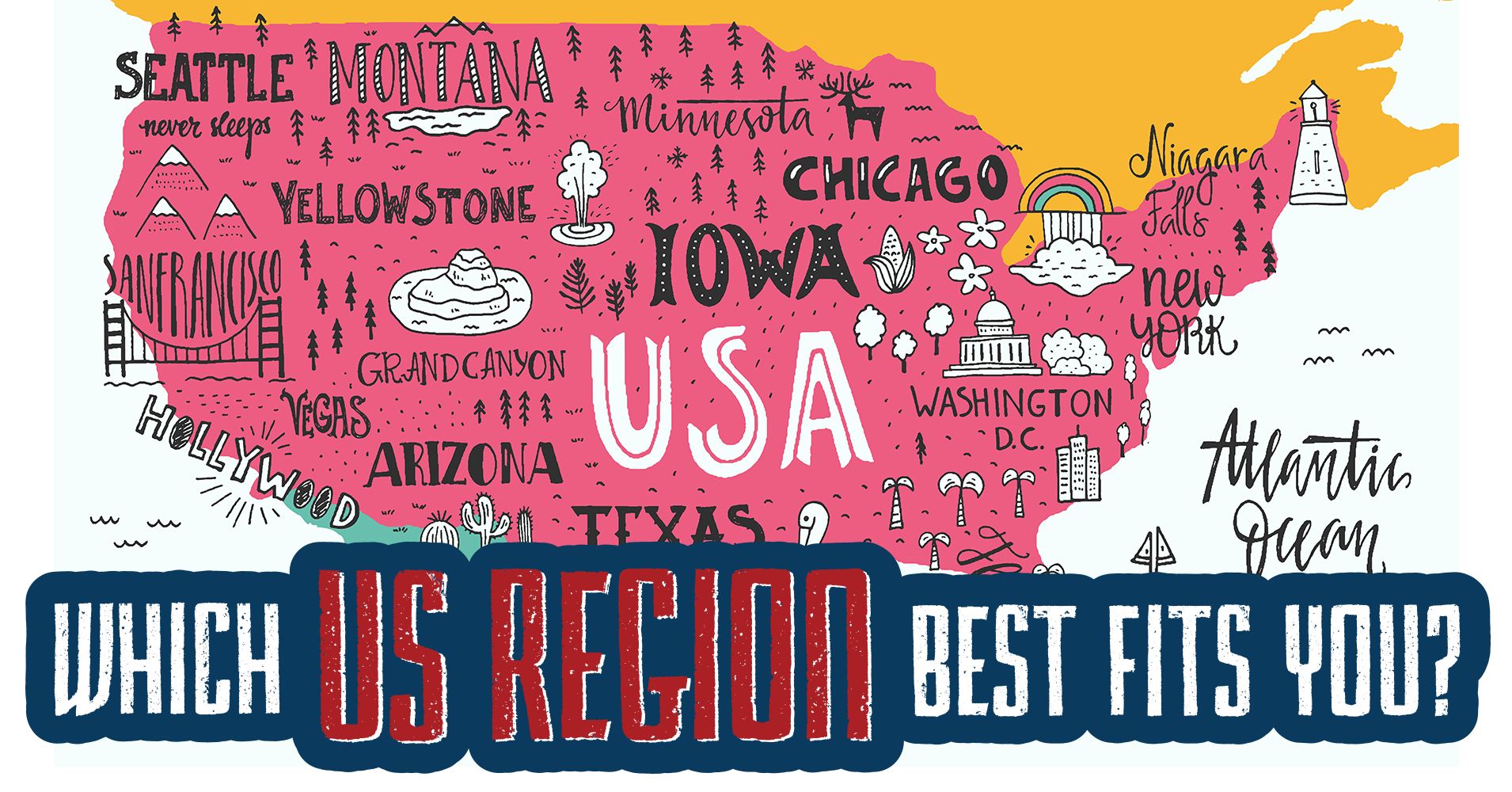 Which US Region Best Fits You? - Quiz - Quizony.com